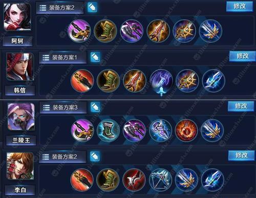 王者荣耀辅助装备出装备攻略（辅助玩家必备的出装利器，让你成为团队的中流砥柱）