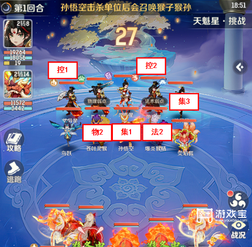 灵兽大冒险天魁星3星猴子通关攻略