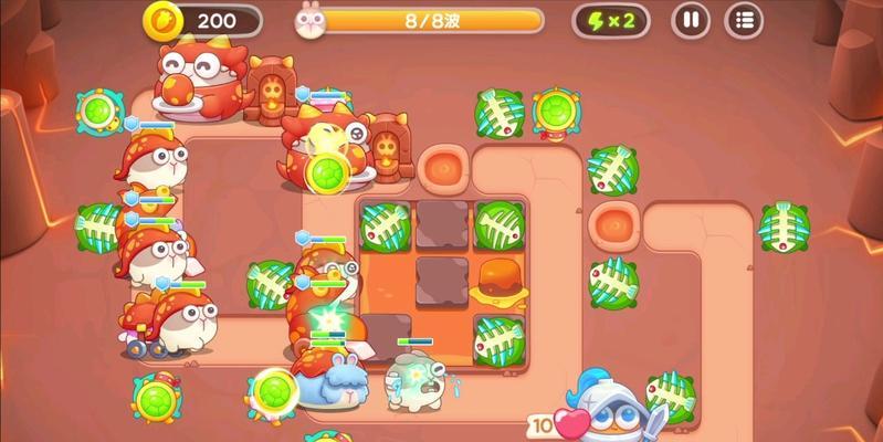 《保卫萝卜4》饿龙传说47关攻略（打败饿龙，保卫萝卜！）