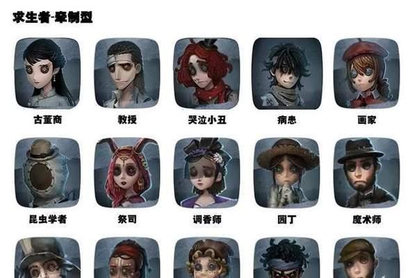 《第五人格》中值得推荐的求生者攻略大全（掌握这些角色，成为最强的求生者！）