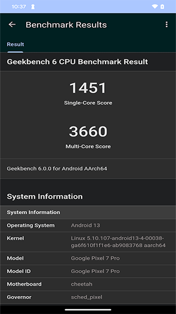 Geekbench6安卓版