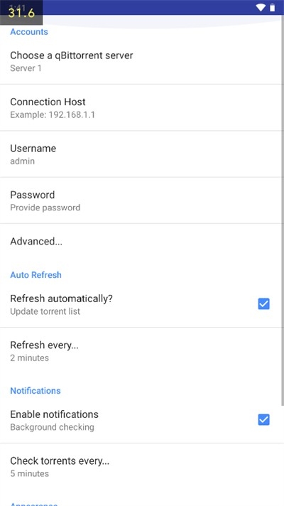 Qbittorrent安卓版