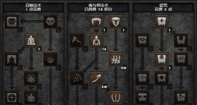 死灵法师召唤流技能搭配攻略（绝地复活）