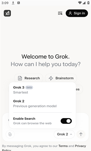 Grok3手机版