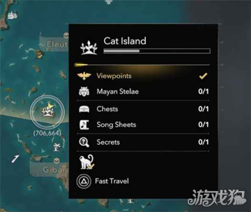刺客信条黑旗重置版猫岛全收集攻略-1