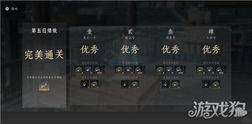 燕云十六声入港稽查第五天满分攻略 入港稽查第五天怎么满分通关