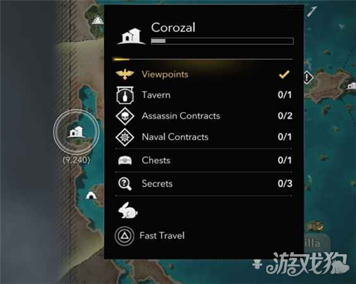 刺客信条黑旗重置版科罗萨尔全收集攻略 科罗萨尔收集品点位在哪